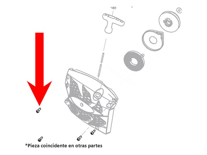 TORNILLO TOBERA