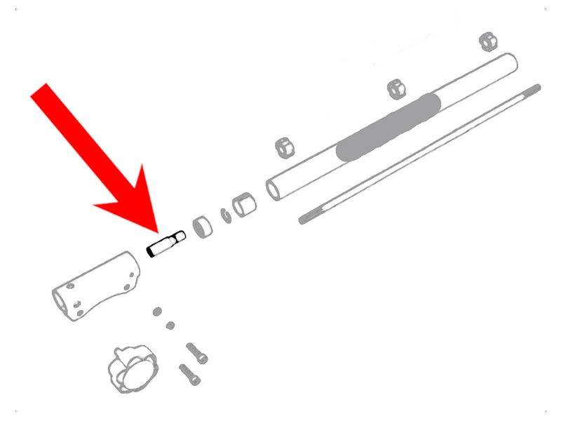 CONECTOR CUADRADO/ESTRIADO