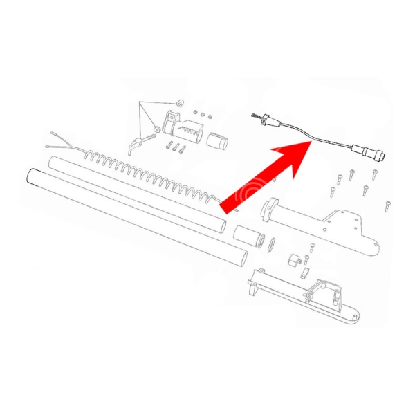CABLE COMPLETO CON MEDIO CONECTOR