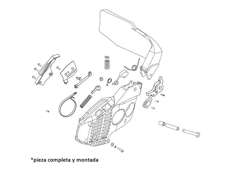 TAPA DE FRENO COMPLETA CS4100