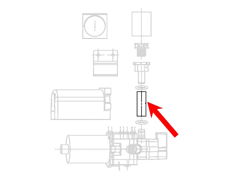 CONECTOR DE MANGUERA DE ENTRADA