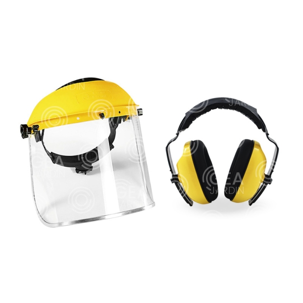 KIT VISERA + CASCOS ANTIRUIDO