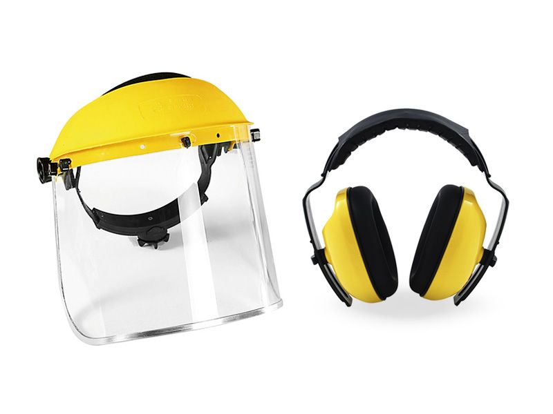 KIT VISERA + CASCOS ANTIRUIDO