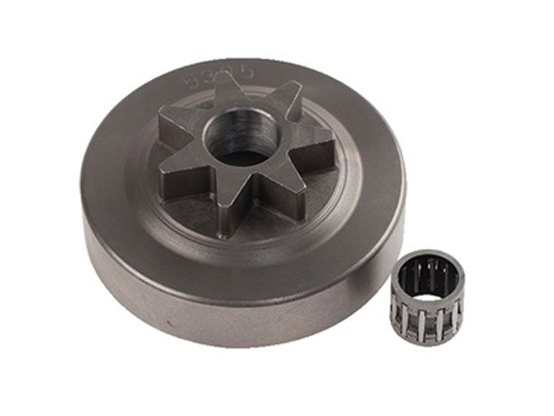Campana de embrague con piÃ±Ã³n de cadena Solo 639, 644, 645, 651 - .327 modelo A, paso cadena: .350