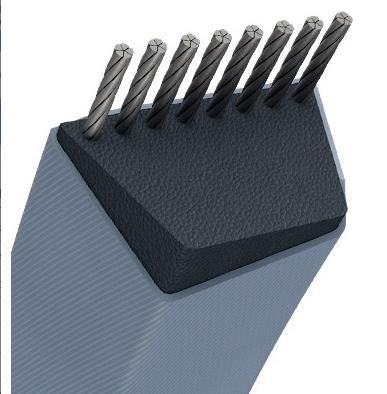 CORREA TRAPEZ.LISA-13X8MM -A103- 13X2666666MM
