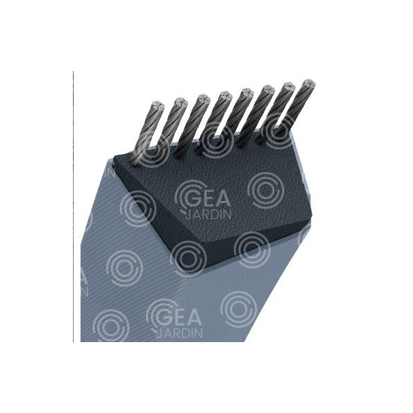 CORREA TRAPEZ.LISA-13X8MM -A41-13X1091MM91MM