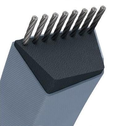 CORREA TRAPEZ.-10X8MM -Z27- 10 X 724MM