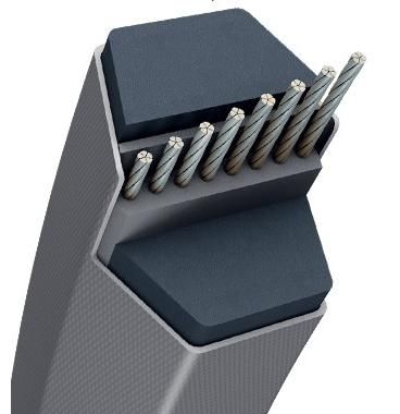 CORREA TRAPEZ.DENTADA - 9,7X8MM -3VX850- 9,7 X 2143MM